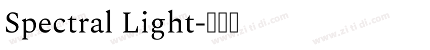 Spectral Light字体转换